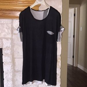 Burberry Nova Check Reversible Top